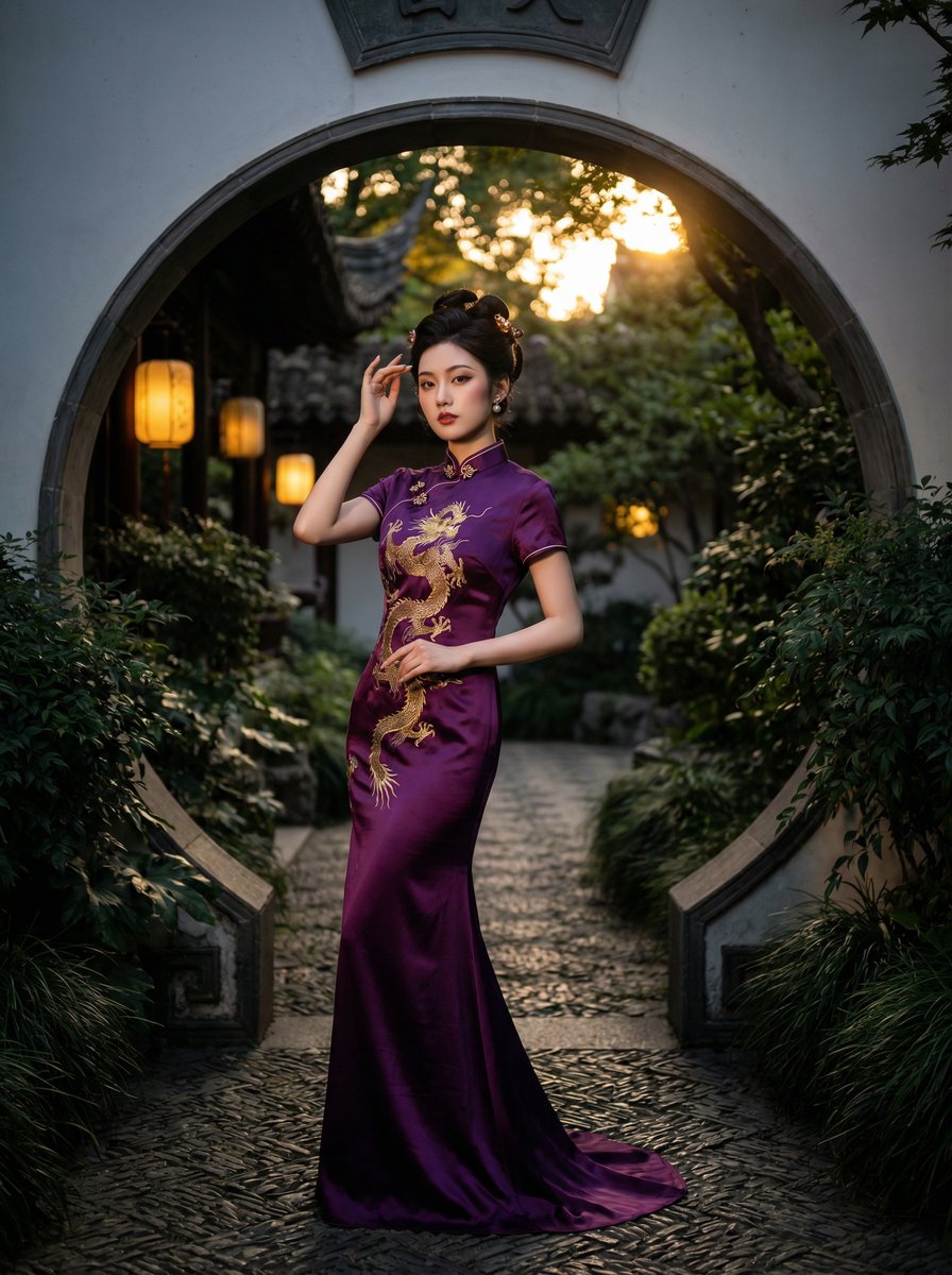 爆料吃瓜网国风旗袍视频拍摄